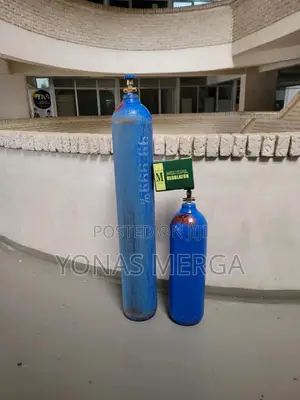 Oxygen Cylinder for Breathing Support. Type: Compressed Oxygen Tanks
