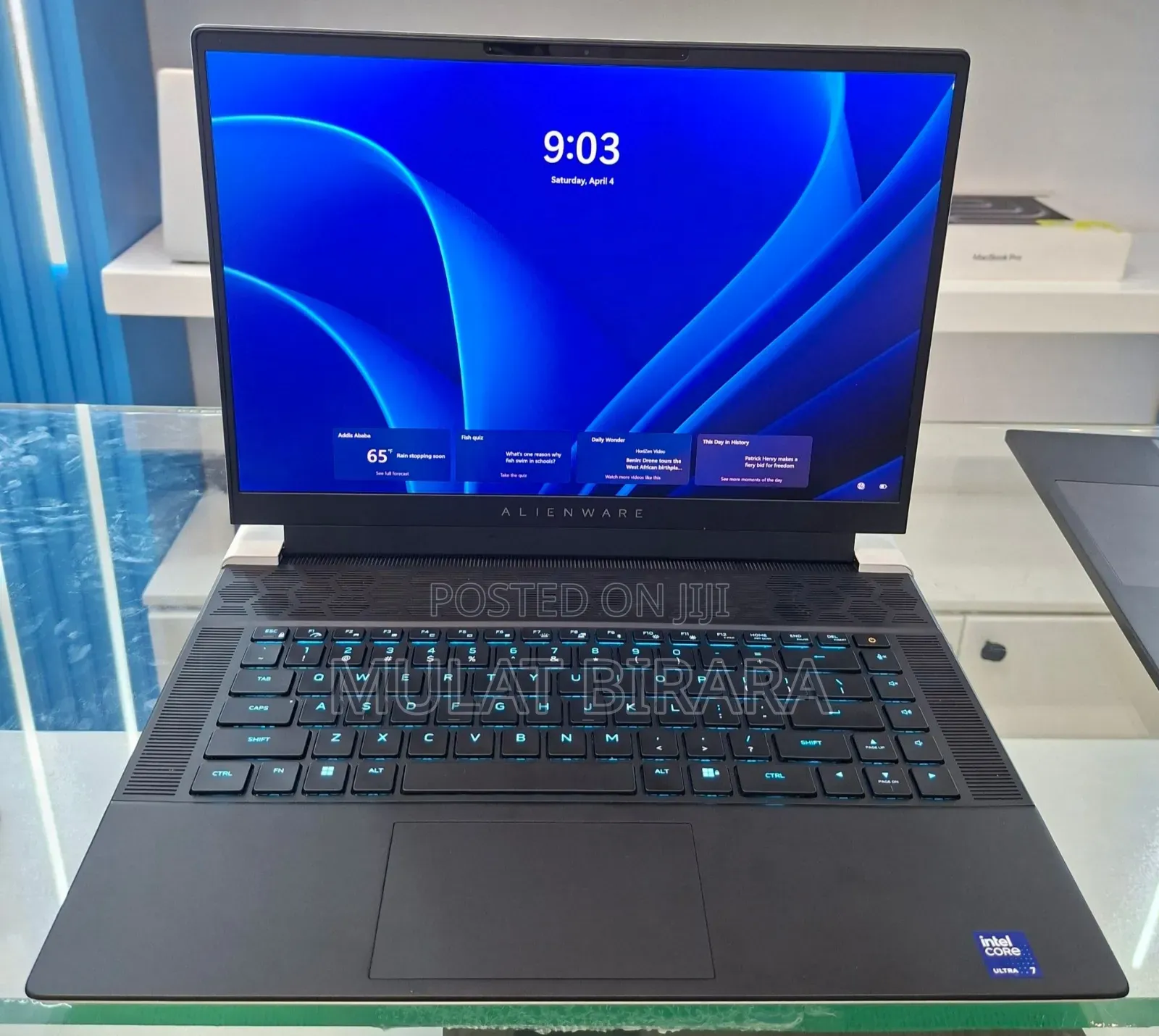 New Laptop Alienware X16 r1 16GB Intel Core Ultra 7 SSD 1T