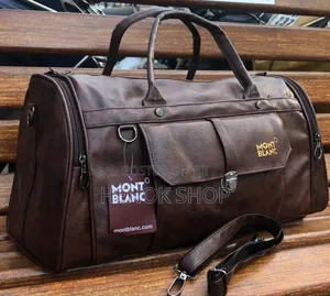 የቆዳ የጉዞ ቦርሳ - ለረጅም ጊዜ የሚያገለግል (Premium Travel Bag)