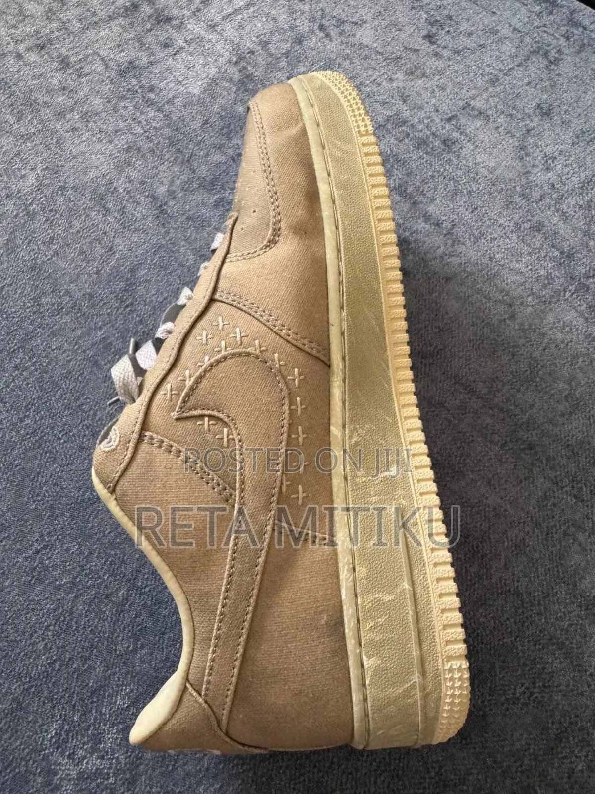 Louis Vuitton X Nike Air Force 1 Sneakers for Sale.
