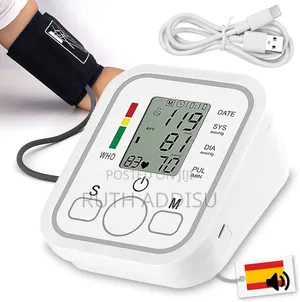 Digital Automatic Blood Pressure Monitor Upper Arm Bp Machine Heart Ra