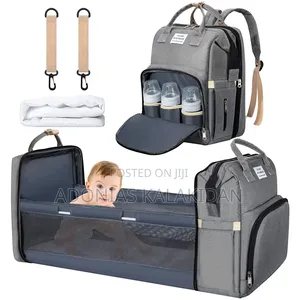 Baby Diaper Bag And Foldable Bed