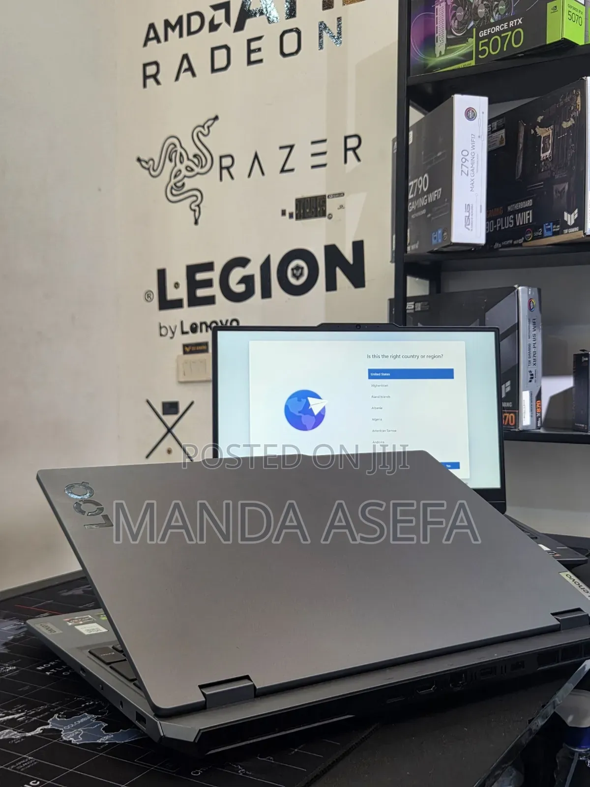 New Laptop Lenovo LOQ 15AHP10 16GB AMD Ryzen 5 SSD 512GB