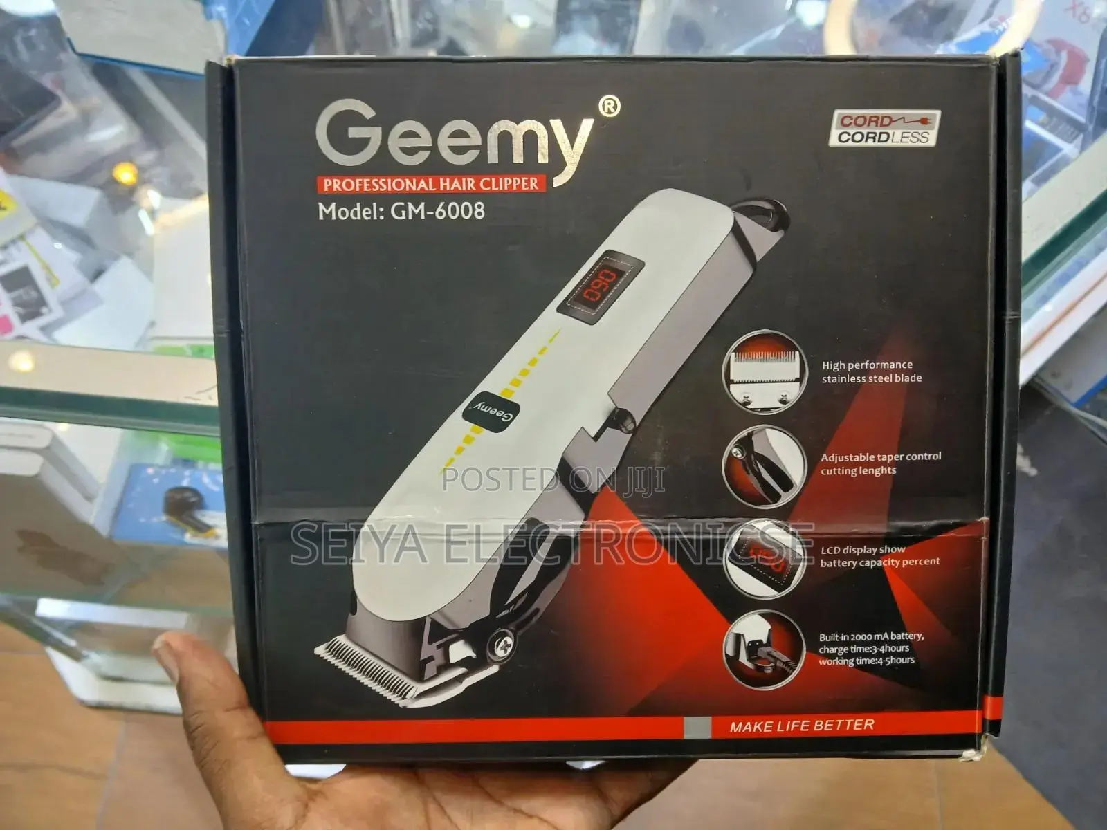 Geemy Professional Hair Clipper
