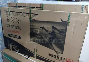Leader 65 Inch Tv ደብል እስክሪን ስማርት የሆነ