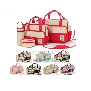 5pcs/Set Multifunction Maternity Diaper Bag