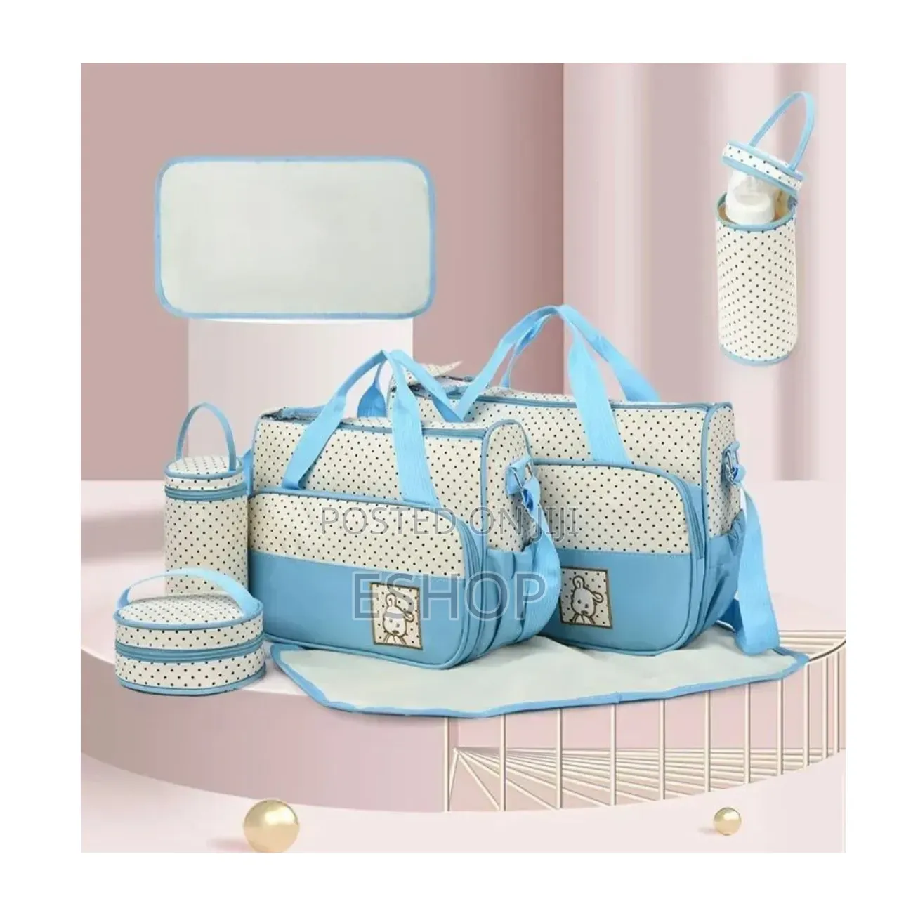 5pcs/Set Multifunction Maternity Diaper Bag