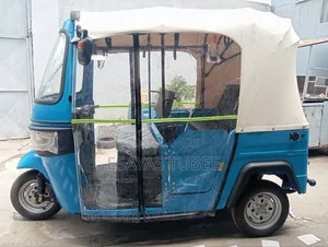 New Bajaj RE 2024 Blue