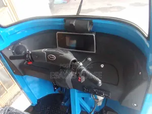 New Bajaj RE 2024 Blue