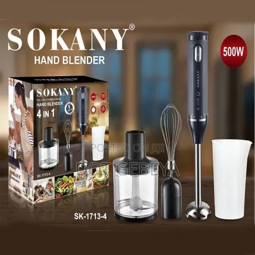 Sokany 4-in-1 Hand Blender