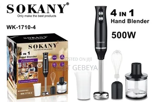 Sokany 4-in-1 Hand Blender