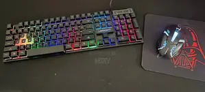 Linmony K-20* Gaming Keyboard and Mouse Combo (With Bonus Mouse Pad)