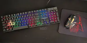 Linmony K-20* Gaming Keyboard and Mouse Combo (With Bonus Mouse Pad)