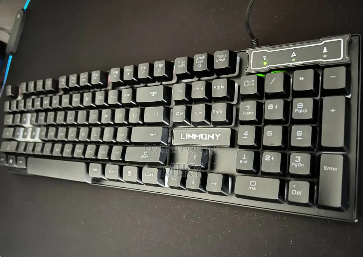 Linmony K-20* Gaming Keyboard and Mouse Combo (With Bonus Mouse Pad)
