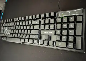 Linmony K-20* Gaming Keyboard and Mouse Combo (With Bonus Mouse Pad)