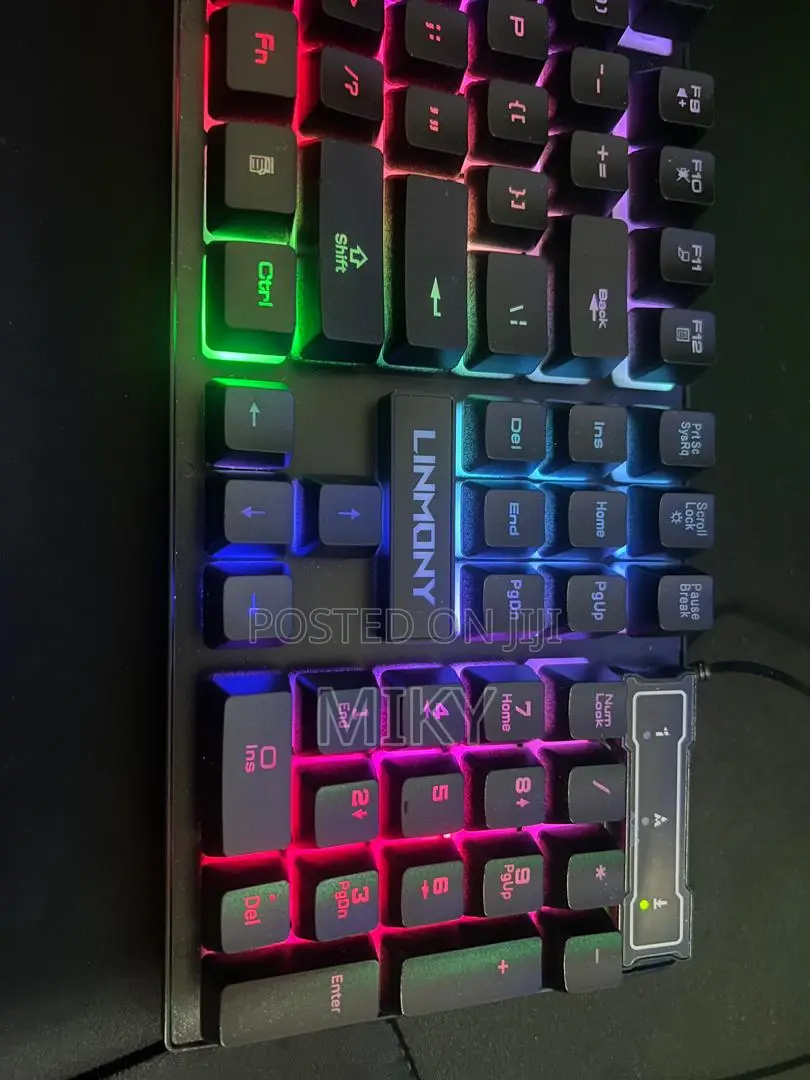 Linmony K-20* Gaming Keyboard and Mouse Combo (With Bonus Mouse Pad)