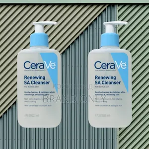 Cerave Renewing Sa Cleanser: Gentle for Normal Skin
