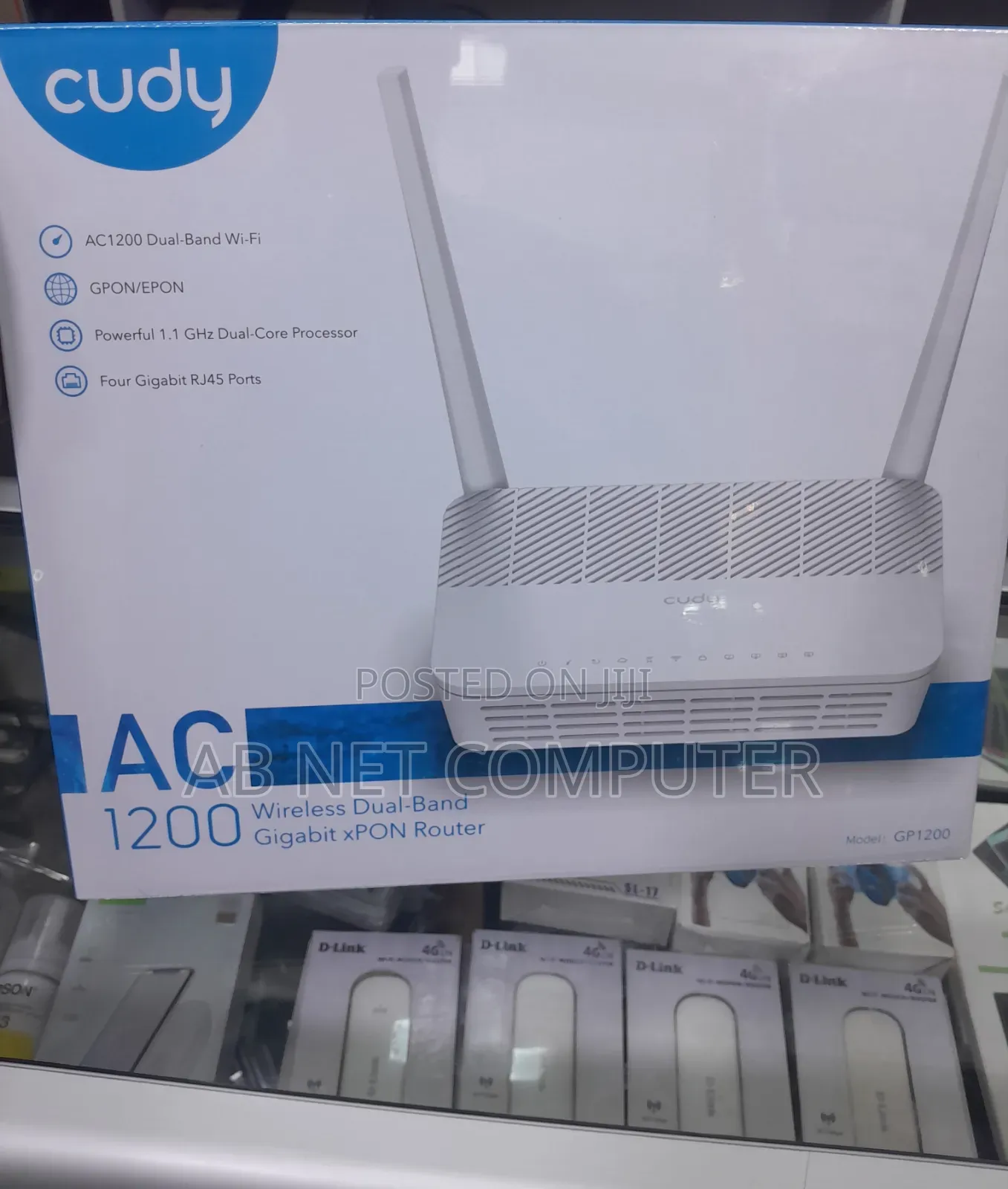 Cudy Ac 1200 Wireless Dual Band Gigabit Gpon /Epon