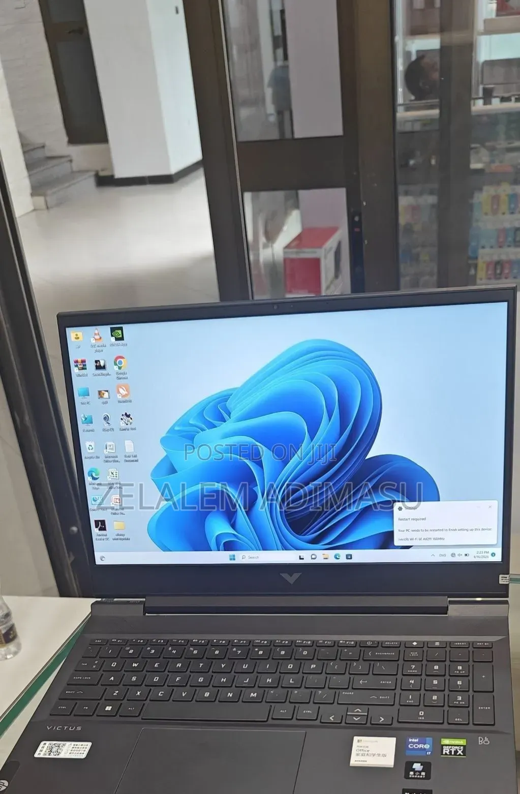 New Laptop HP Victus 15 16GB Intel Core i7 SSD 512GB