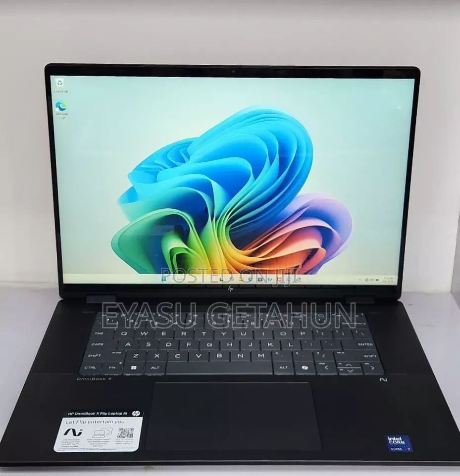 New Laptop HP OmniBook X Flip 16" 16GB Intel Core Ultra 7 SSD 1T