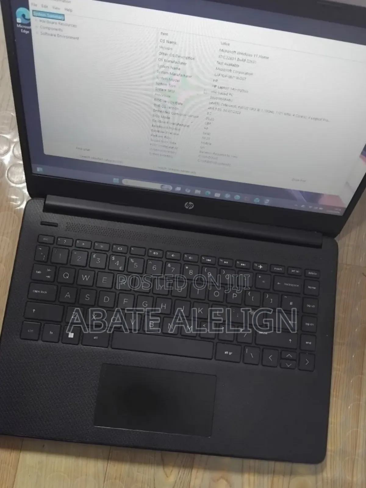 New Laptop HP Stream Notebook 4GB Intel Celeron SSD 128GB