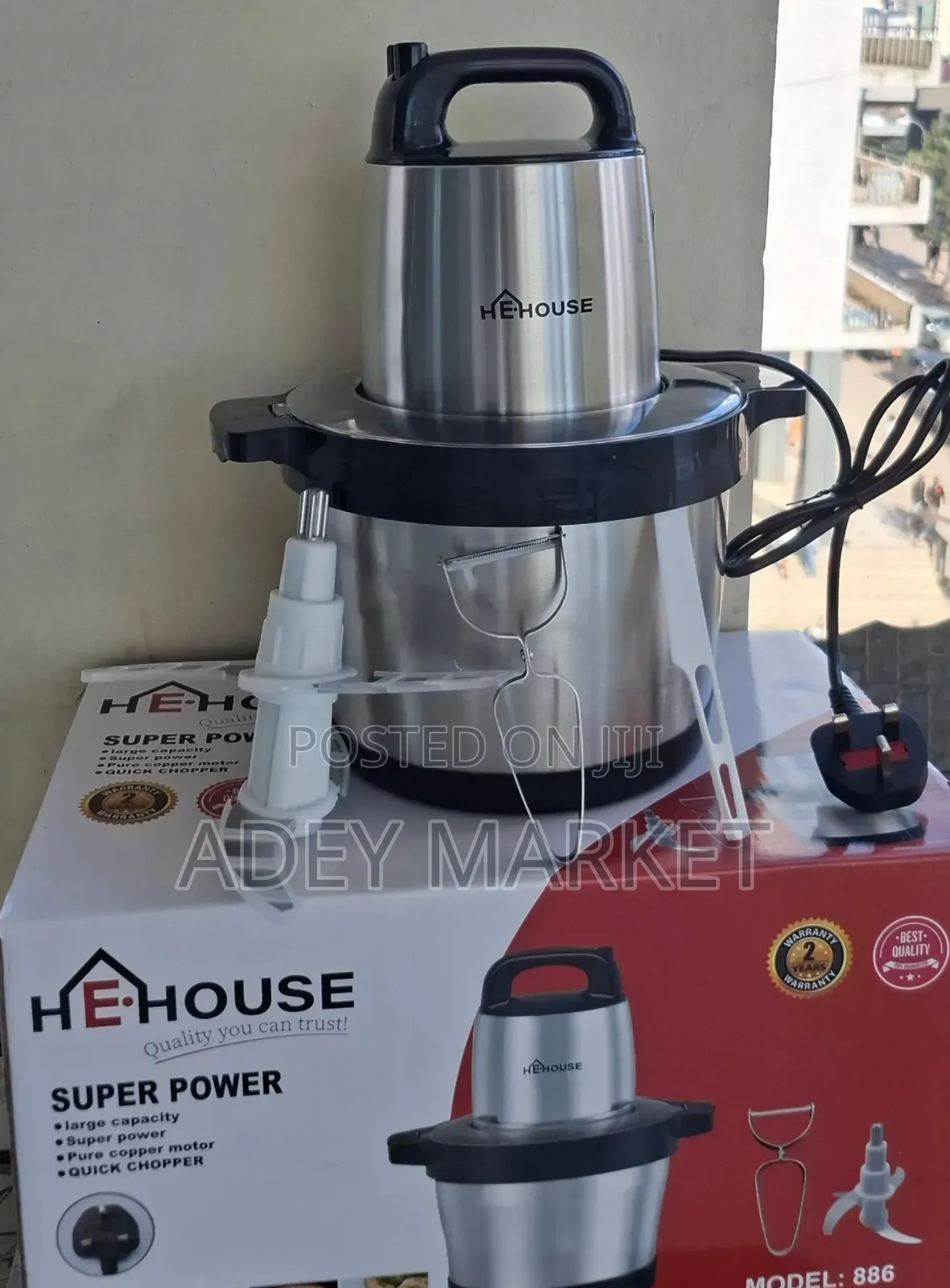 .He-House Meat and Vegetable Chopper