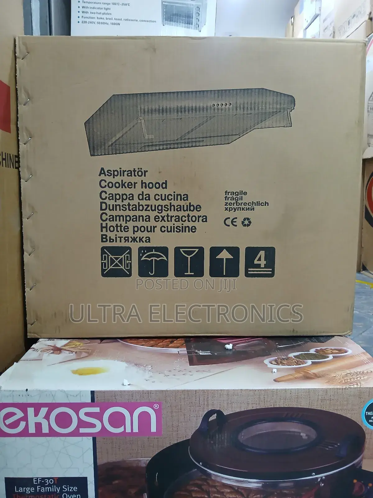 Kosan Brand Under-Cabinet Cooker Hood, Designed to Remove Smok