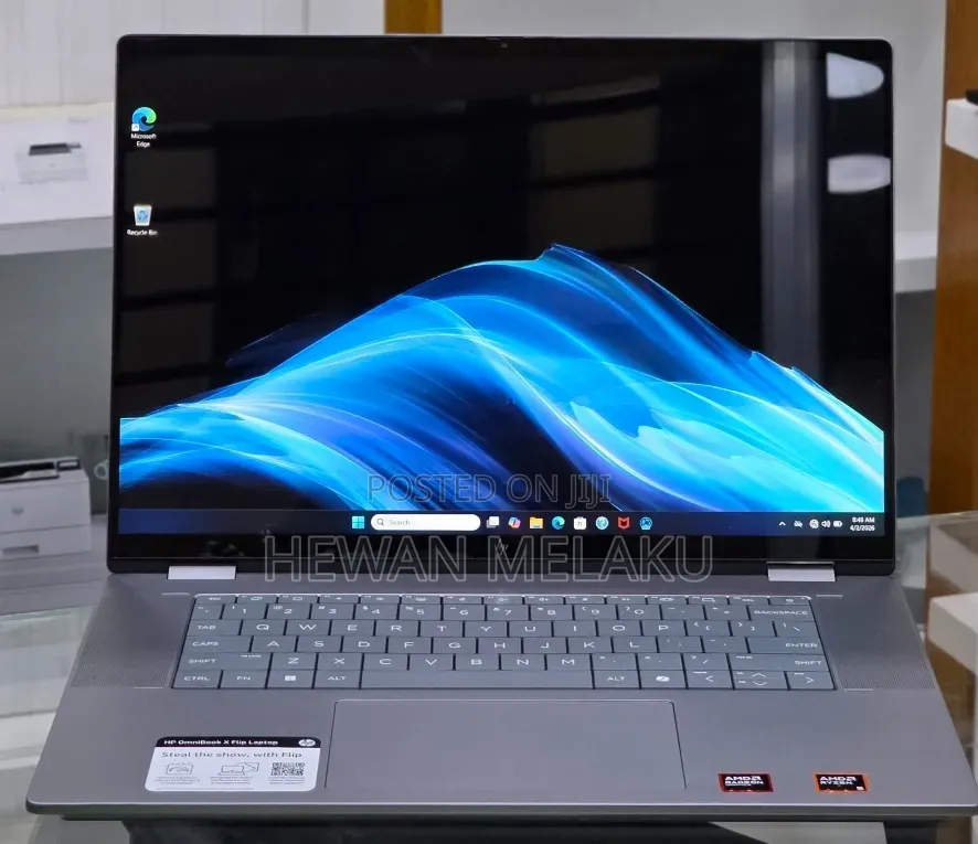 New Laptop HP OmniBook X Flip 16" 8GB AMD Ryzen 5 SSD 512GB