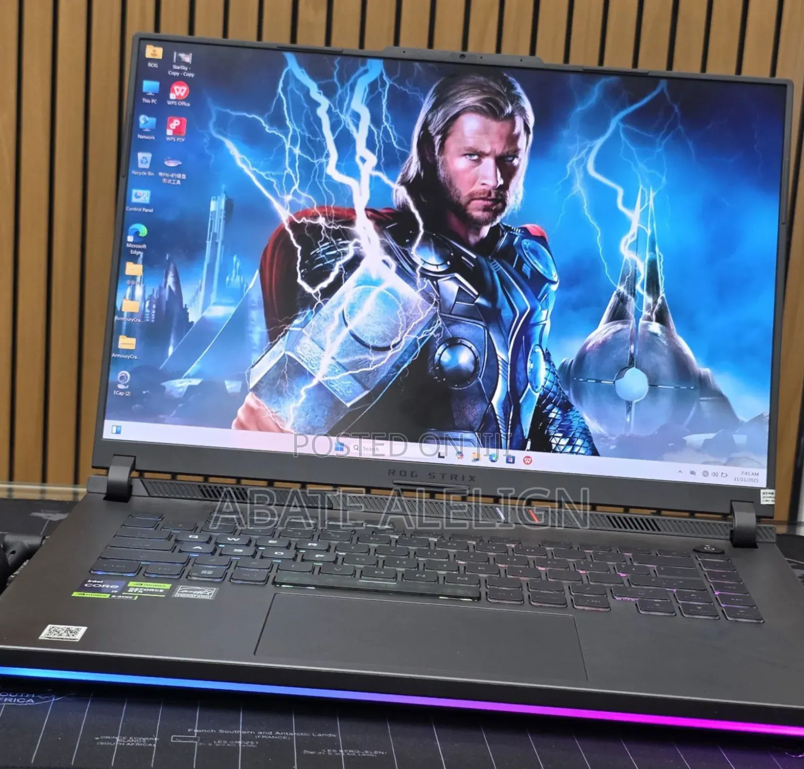 New Laptop Asus ROG Strix G15 16GB Intel Core i9 SSD 512GB