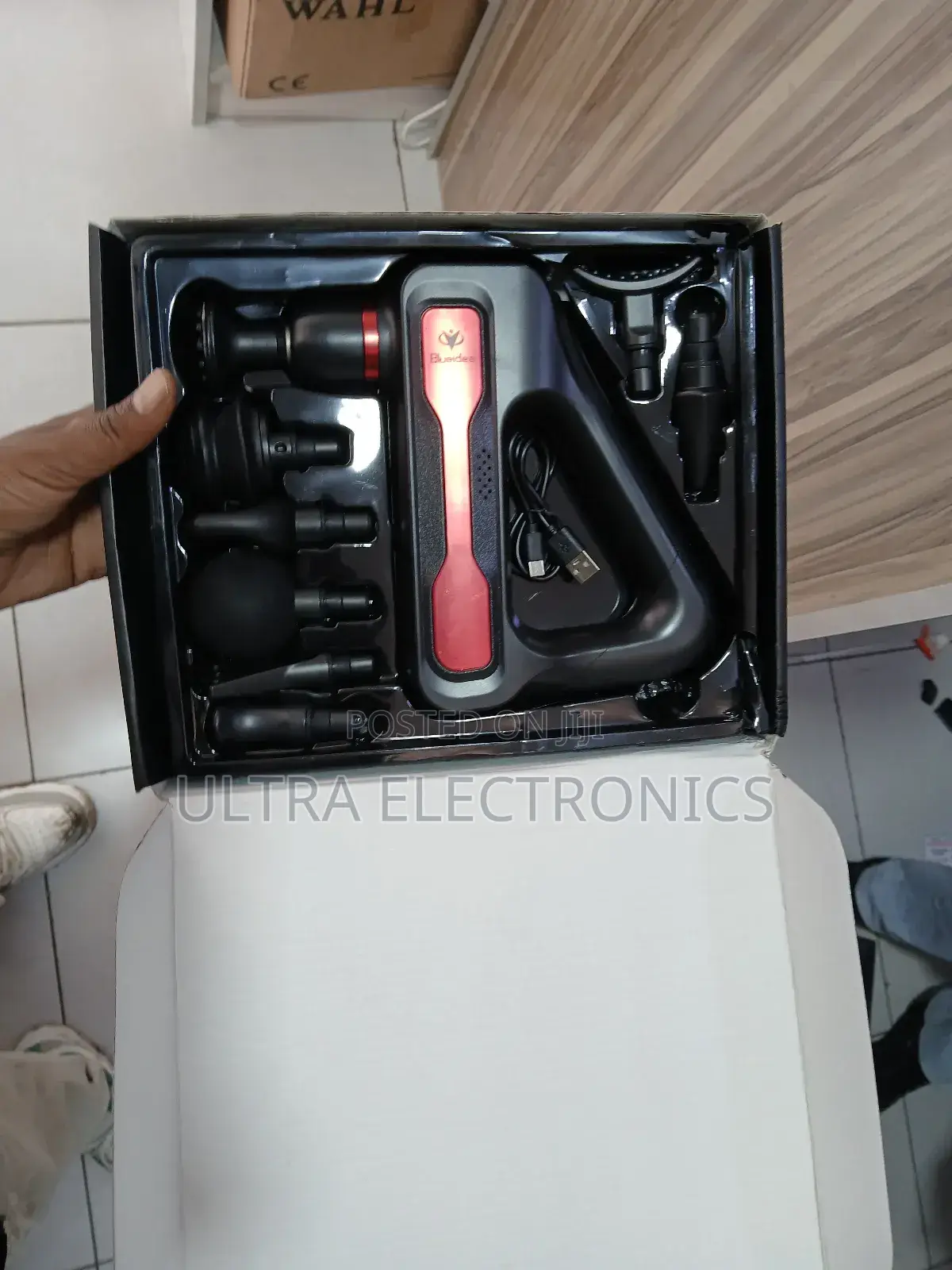 Massage Gun, a Handheld Percussion Device Designed for Muscle