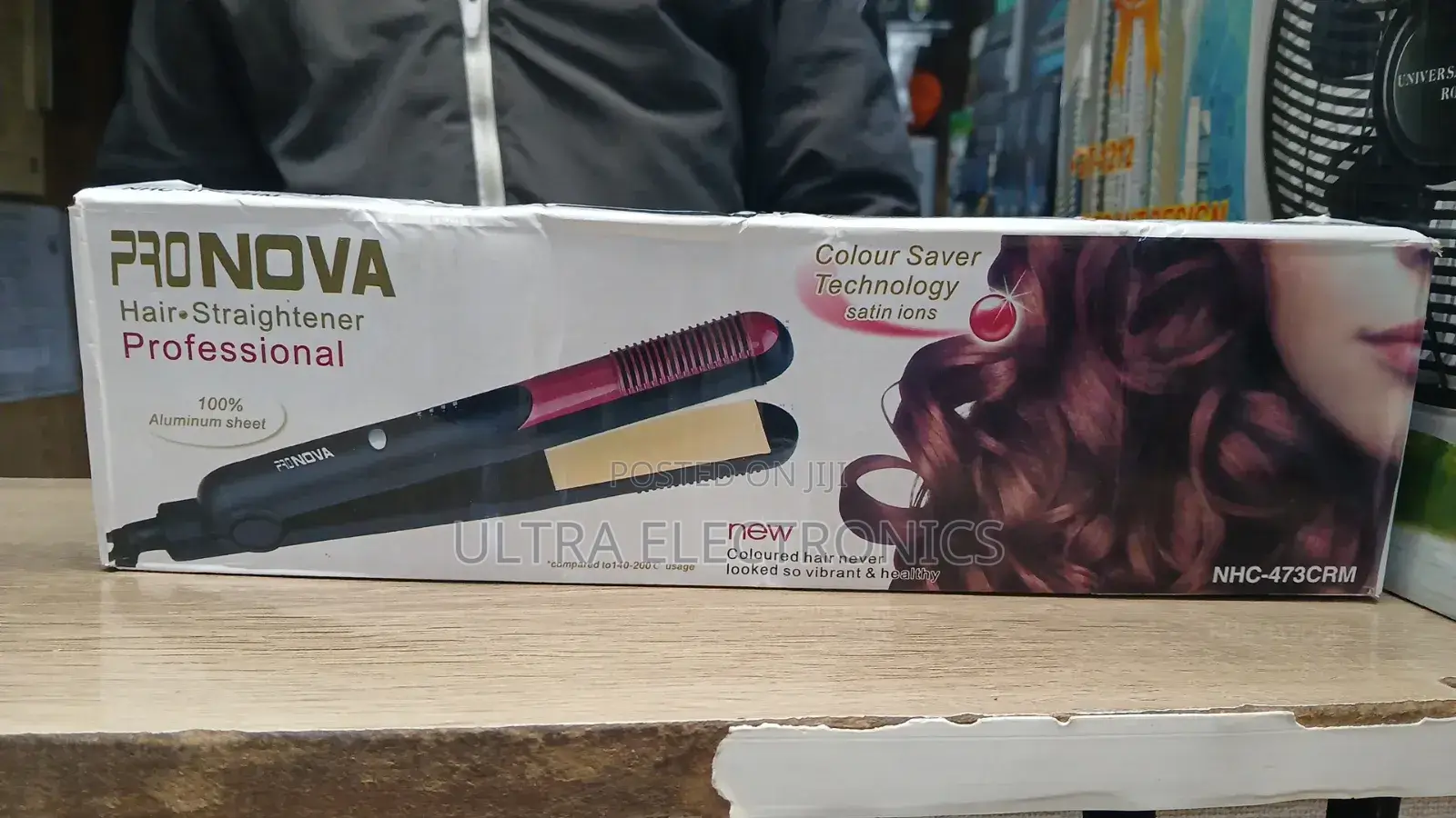 Pro Nova Hair Straightener Professional (Model NHC-473crm). Feature