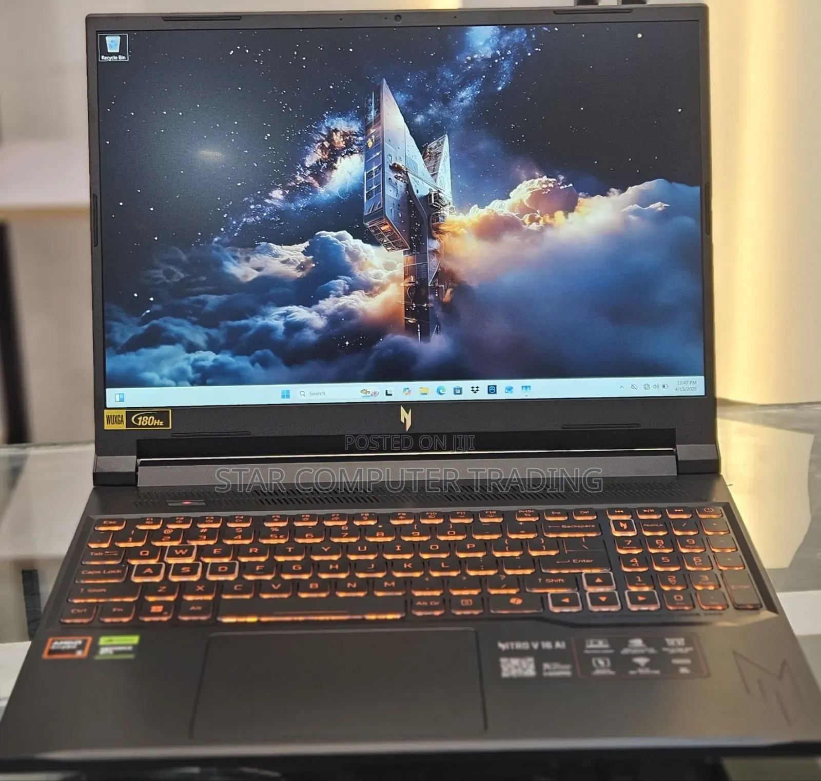 New Laptop Acer Nitro 17 16GB AMD Ryzen 5 SSD 512GB