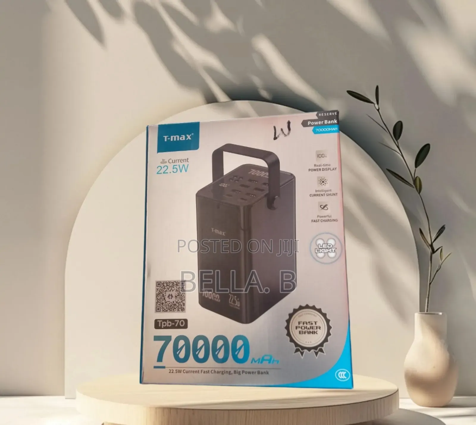 T - Max 70000mah Powerbank : Power Without Limits.