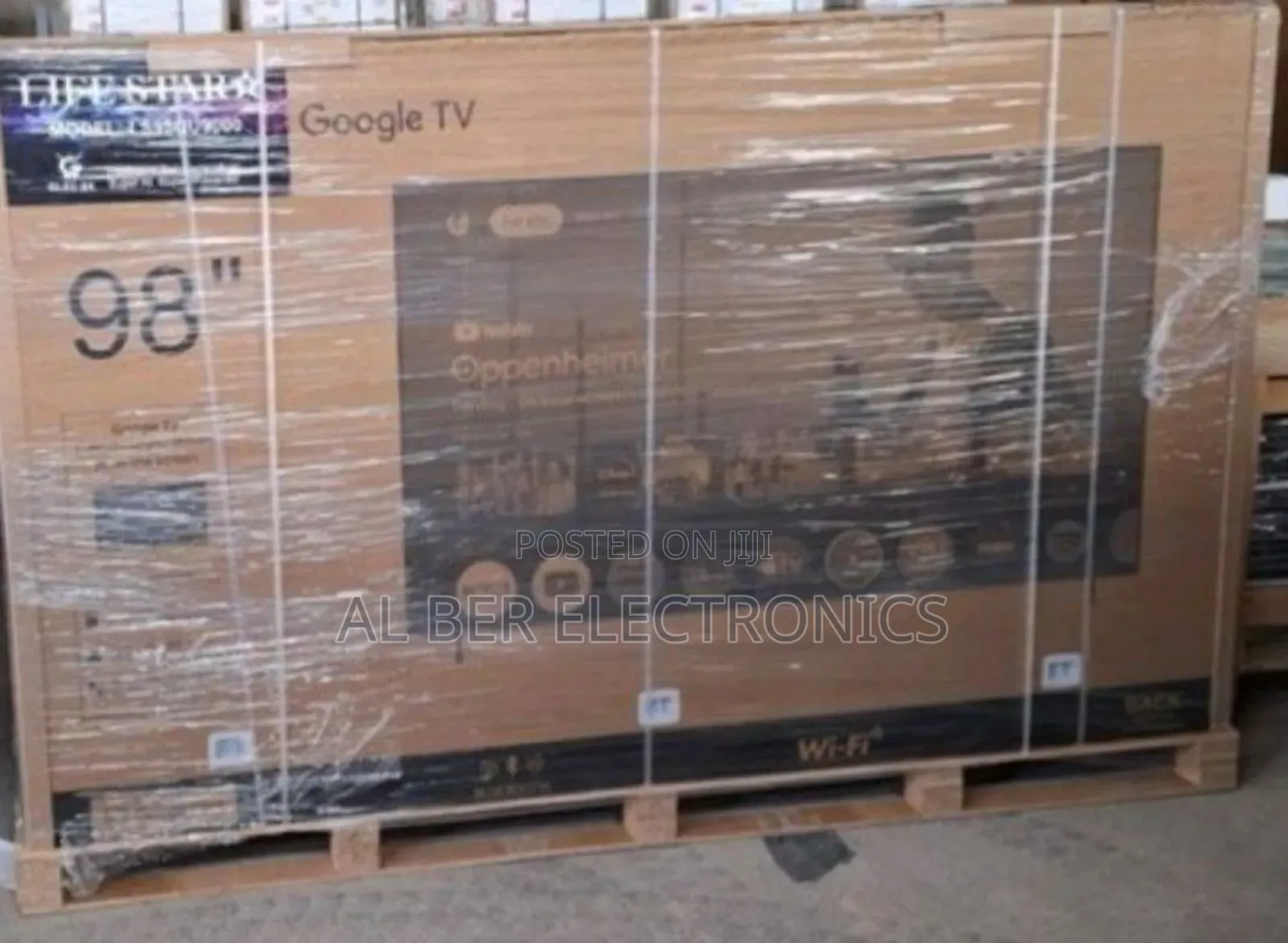 Life Star98" Google Tv – Sealed | Ultra Hd Smart Tv | Super Size