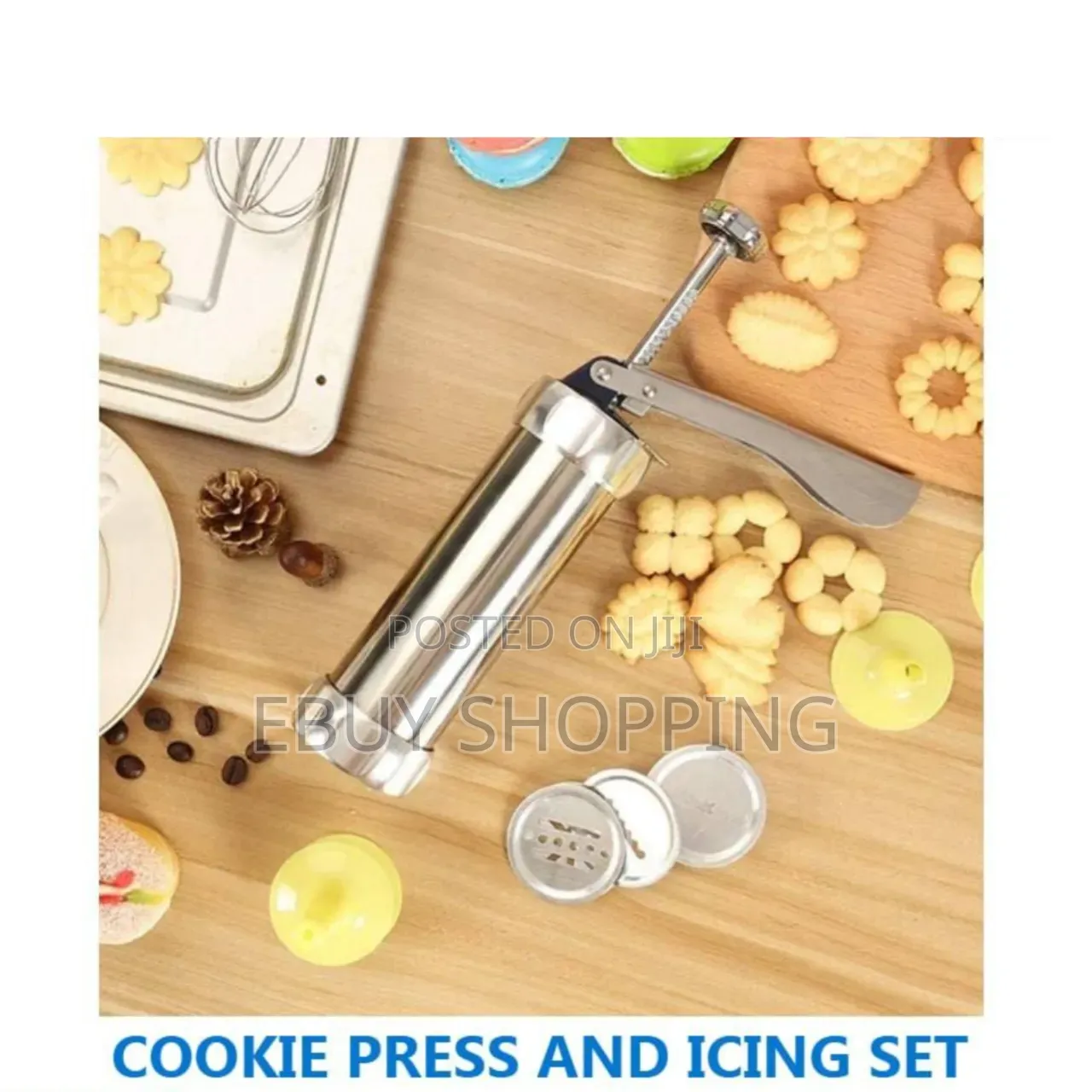 All-in-One Cookie Shooter and Icing Piping Set