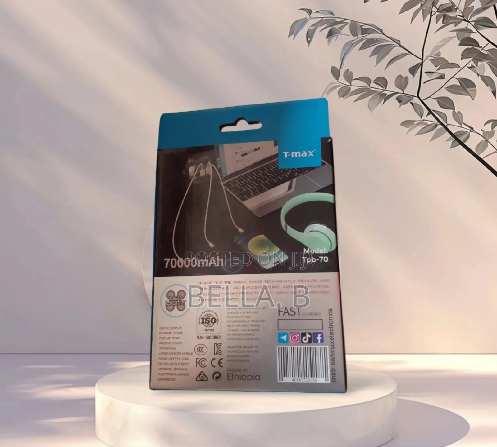 T - Max 70000mah : Powerbank Fast Charging Beast.