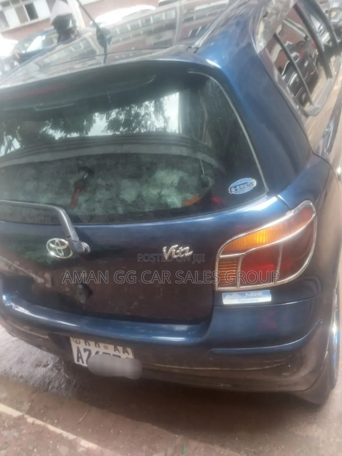 Toyota Vitz 2004 Blue