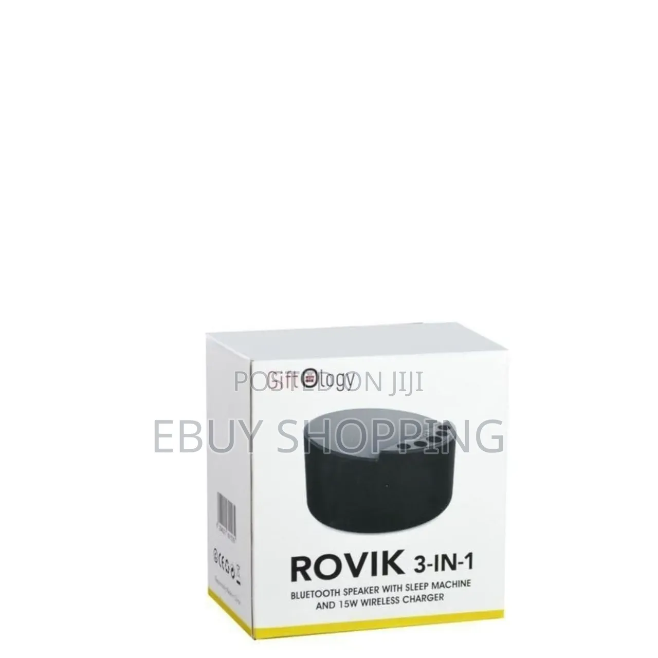 The Giftology Rovik: Compact Design, 3 Essential Nightstand Functions