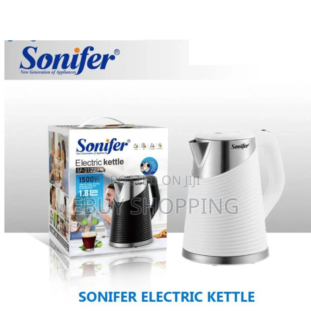 Sonifer Sf-2122 1.8 Liter Large Capacity Family Kettle