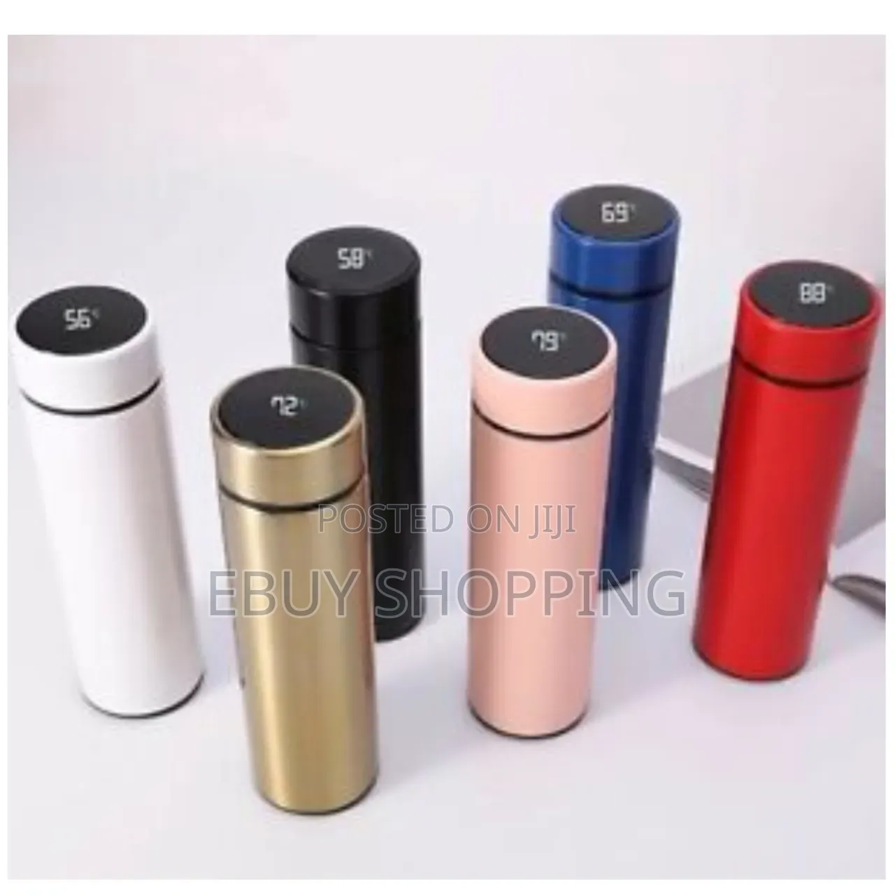 Leak-Proof Smart Led Water Bottle - 500ml Vacuum Insulated Tumbler