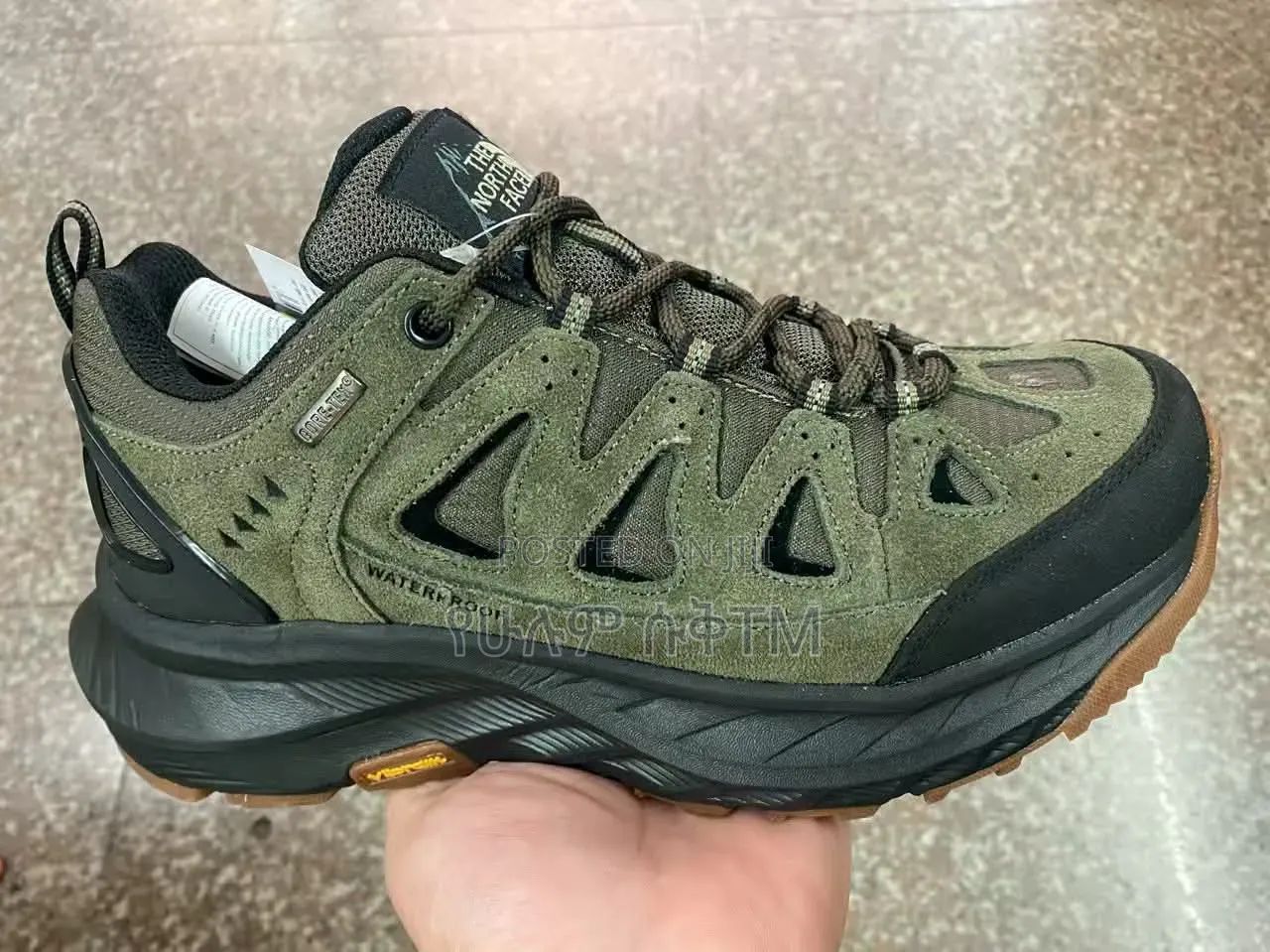 The North Face Hedgehog 3 Waterproof 'Military Green' Men's Shoes