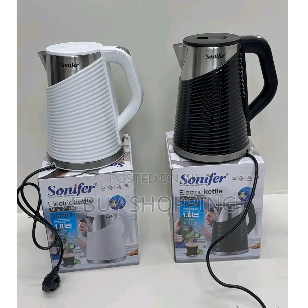 Sonifer Sf-2122 Cordless Pouring Electric Kettle