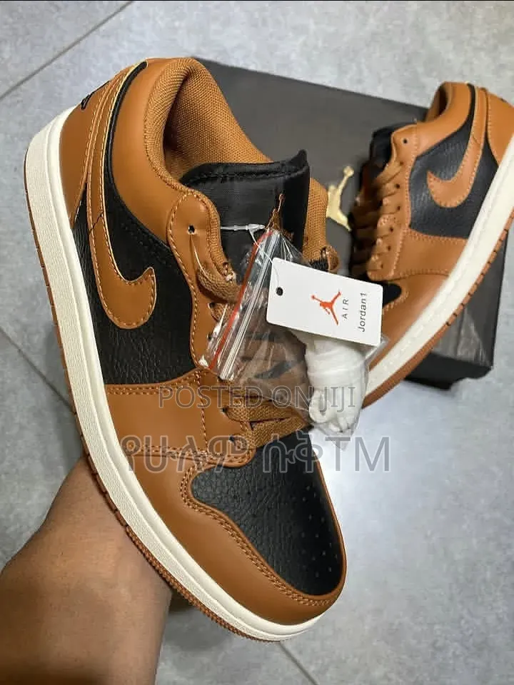 Nike Air Jordan 1 Low 'Archaeo Brown' Men's Shoes