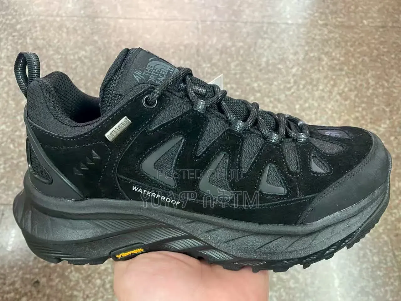 The North Face Hedgehog 3 Wateeproof 'Triple Black' Men's Shoes