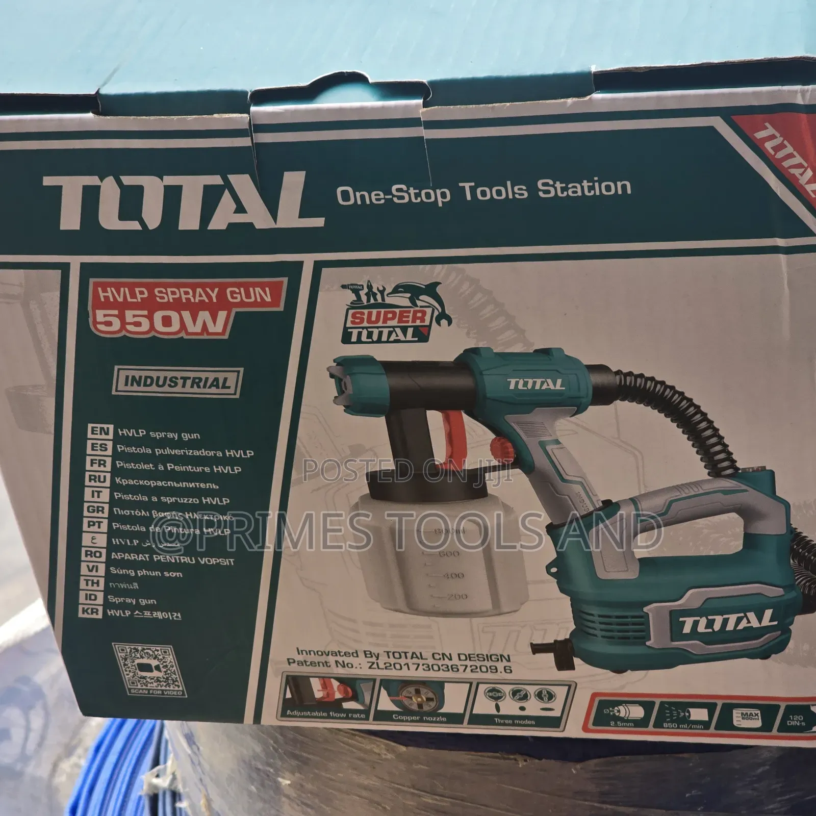 Total 550w Spray Gun