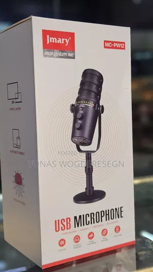 Jmary Mc-Pw12 Usb Microphone – High Quality Recording Mic