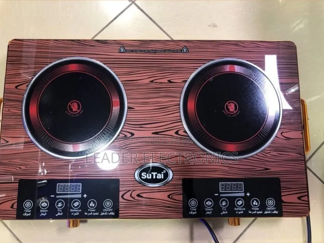 Su Tai Touch Double Hotplates Stove – Modern Smart Cooking