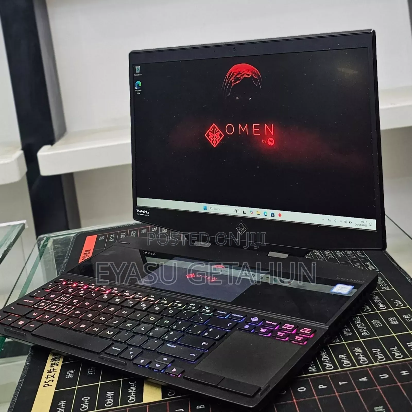 New Laptop HP Omen 15 16GB Intel Core i7 SSD 512GB
