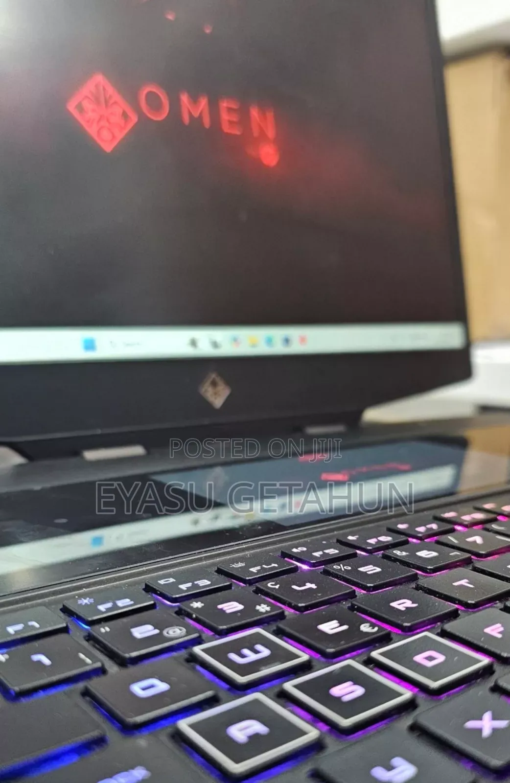 New Laptop HP Omen 15 16GB Intel Core i7 SSD 512GB