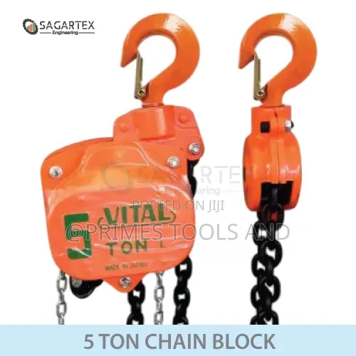 5 Ton Chain Block Hoist – Heavy Duty Manual Lifting Tool